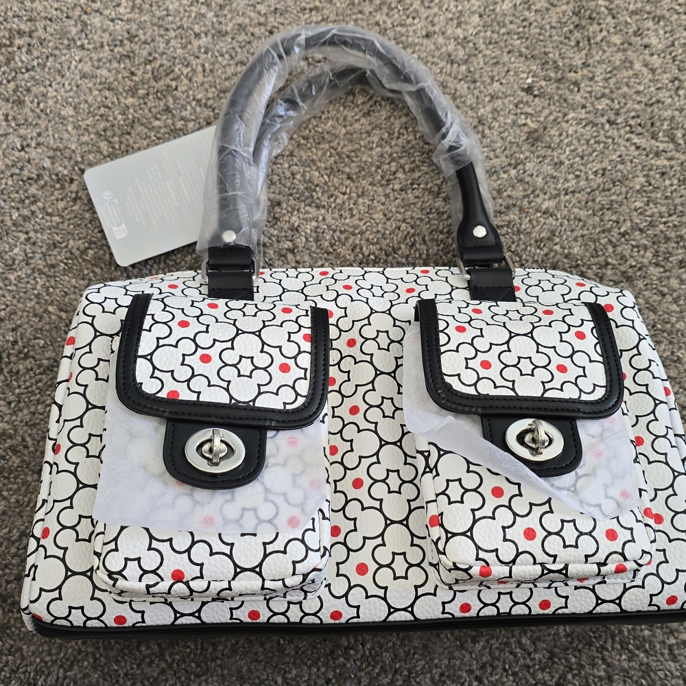 Mickey Mouse Icon Satchel Bag - new with tags